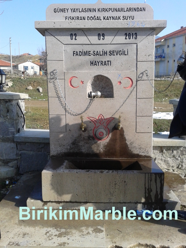 andezit çeşme